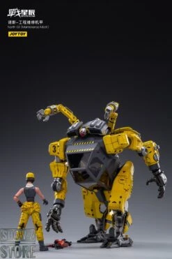 JoyToy Source 1/18 NORTH 03 Maintenance Mecha W/ Pilot -Toy Machine Store 41517657a5