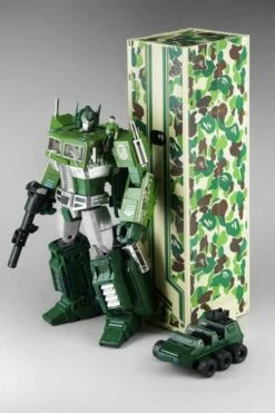 4th Party MP10A Optimus Prime Convoy Bape Green Camo Version -Toy Machine Store 437e661b83