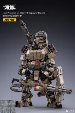 JoyToy Source 1/24 Iron Wrecker 04 Heavy Firepower Mecha W/ Pilot -Toy Machine Store 43a4450926