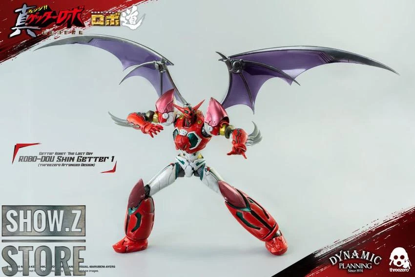 Threezero Studio Getter Robo Shin Getter 1 Anime Version 21 Threezero Studio Getter Robo Shin Getter 1 Anime Version - Image 19