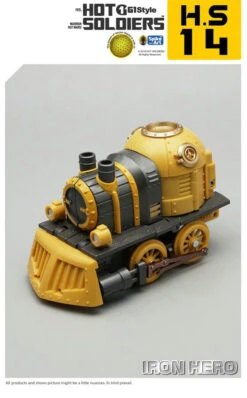 Mech Planet Hot Soldiers HS14 Iron Hero Bumblebee Hearts Of Steel -Toy Machine Store 480b45eb7a