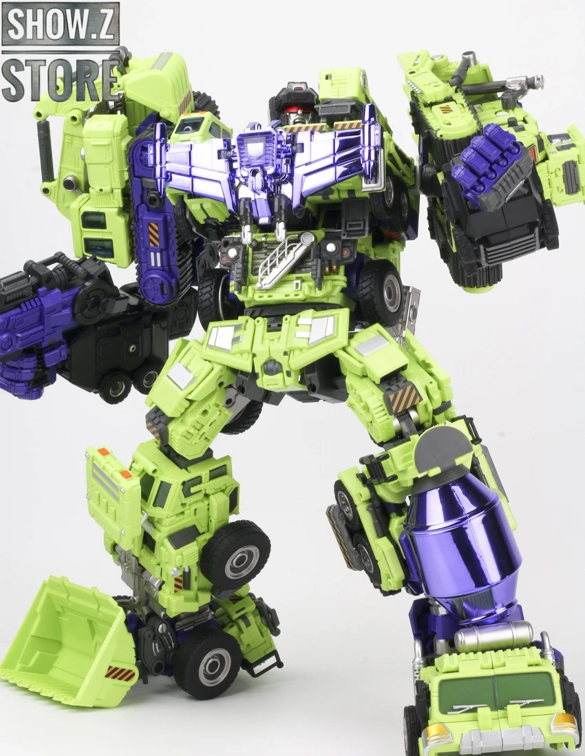 Generation Toy GT-99 Gravity Builder Devastator Metallic Painted Limited Version W/ Upgrade Kit 13 Generation Toy GT-99 Gravity Builder Devastator Metallic Painted Limited Version W/ Upgrade Kit - Image 11
