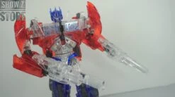 APC Toys APC-001 Attack Prime TFP Optimus Prime Clear Version W/ Black Wheels -Toy Machine Store 49387d723b