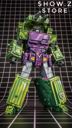 Toyworld TW TW-C07A TWC07A Constructor Devastator Cel Cell Shaded Standard Version Set Of 6 -Toy Machine Store 4bf25be098
