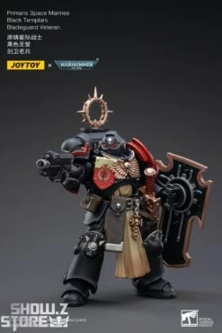 JoyToy Source 1/18 Warhammer 40K Black Templars Bladeguard Veteran -Toy Machine Store 4d2fb52d36