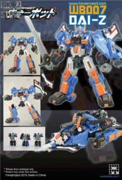 Fansproject Warbot WB-007 Dai-Z Dai Atlas -Toy Machine Store 52c4c3d2a2