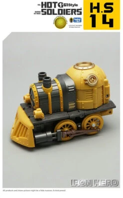 Mech Planet Hot Soldiers HS14 Iron Hero Bumblebee Hearts Of Steel -Toy Machine Store 52df27bcf3