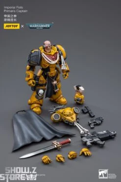 JoyToy Source 1/18 Warhammer 40K Imperial Fists Primaris Captain -Toy Machine Store 5571d4d6a2