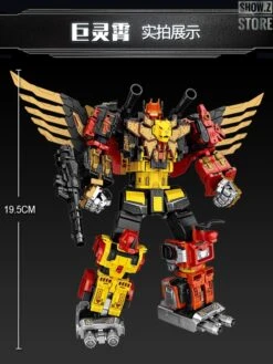 WeiJiang Wei Jiang WJ Complete Set Of 5 Sky Soarer Rampage Oversized Combination Mode POTP Feral Rex Predaking -Toy Machine Store 56378d9559
