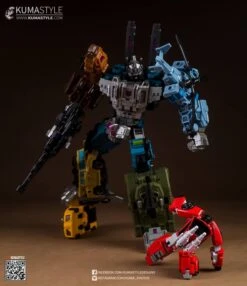 Iron Factory IF-EX22 EX24 War Giant Bruticus Full Set -Toy Machine Store 58dd3b5001