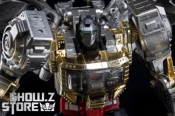 4th Party MP-08 King Grimlock Reximus Prime Oversized Stainless Steel Color Version -Toy Machine Store 58f6f70408