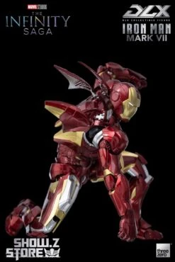 Threezero 1/12 Marvel Studio The Infinity Saga DLX Iron Man Mark 7 -Toy Machine Store 597b58cac3