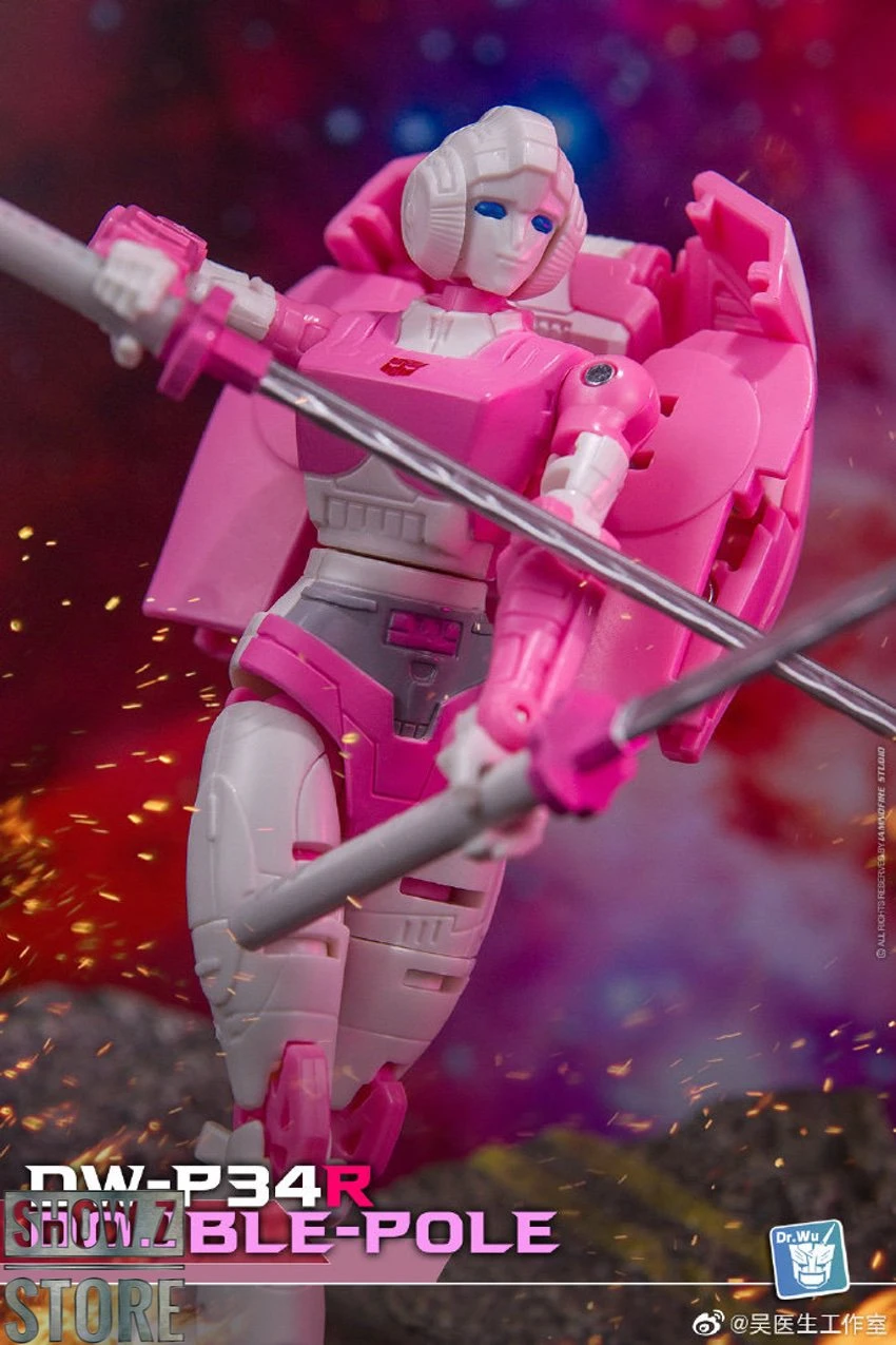 Dr.Wu DW-P34R Double Pole Swords Upgrade Kit Red Version 7 Dr.Wu DW-P34R Double Pole Swords Upgrade Kit Red Version - Image 6