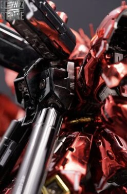 [SZ Custom] Bandai Custom RG 1/144 MSN-04 Sazabi W/ Custom Electroplated Chrome Painting -Toy Machine Store 5b12837a24