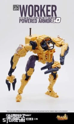Forging Soul 1/60 AGS-30 Powered Armor Series Worker Priest Yellow Version -Toy Machine Store 5baf39acc1