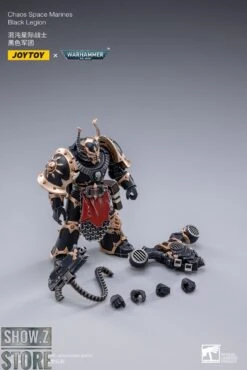 JoyToy Source 1/18 Warhammer 40K Chaos Space Marine C Black Legion Warband -Toy Machine Store 5c19db6e3f