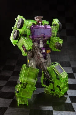 Toyworld TW-C07C Constructor Devastator Clear Version Full Set Of 6 Figures TW-07C Clear Constructor -Toy Machine Store 5db21ec260