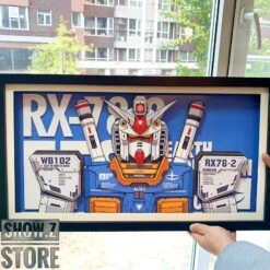 ChenFu Studio RX-78-2 Gundam 3D Wall Art Decoration Picture -Toy Machine Store 61b0a83ae0