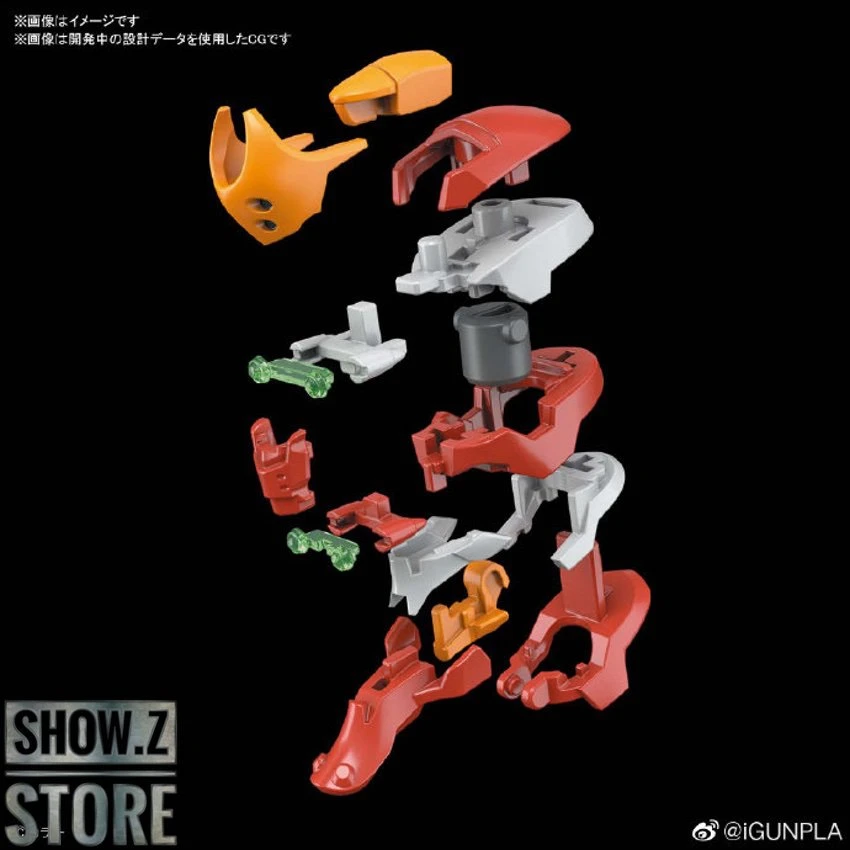 Bandai RG 1/144 Evangelion EVA Unit-02 Production Model Kit 5 Bandai RG 1/144 Evangelion EVA Unit-02 Production Model Kit - Image 3