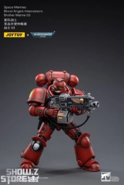 JoyToy Source 1/18 Warhammer 40K Blood Angels Intercessors Brother Marine 03 -Toy Machine Store 6528c4c8d8