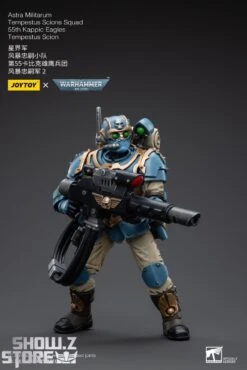 JoyToy Source 1/18 Warhammer 40K Astra Militarum Tempestus Scions Squad 55th Kappic Eagles Tempestor Scion 2 -Toy Machine Store 6717a4de94