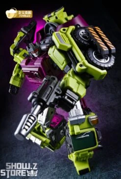 Jinbao DF03 Builder.D Devastator Green Version Set Of 6 Oversized Version 40 Jinbao DF03 Builder.D Devastator Green Version Set Of 6 Oversized Version -Toy Machine Store 676df2f957