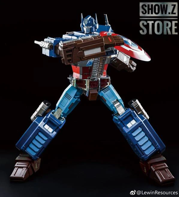 Lewin Resources LW-01A Optimus Prime Captain America Style Oversized 71cm W/ LED 8 Lewin Resources LW-01A Optimus Prime Captain America Style Oversized 71cm W/ LED - Image 6