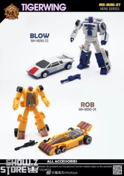 MHZ Toys MINI-07 Tigerwing Menasor Combiner Set Of 5 Oversized Version -Toy Machine Store 6b8b6f4d2b