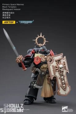 JoyToy Source 1/18 Warhammer 40K Black Templars Bladeguard Veteran -Toy Machine Store 6b985c9201