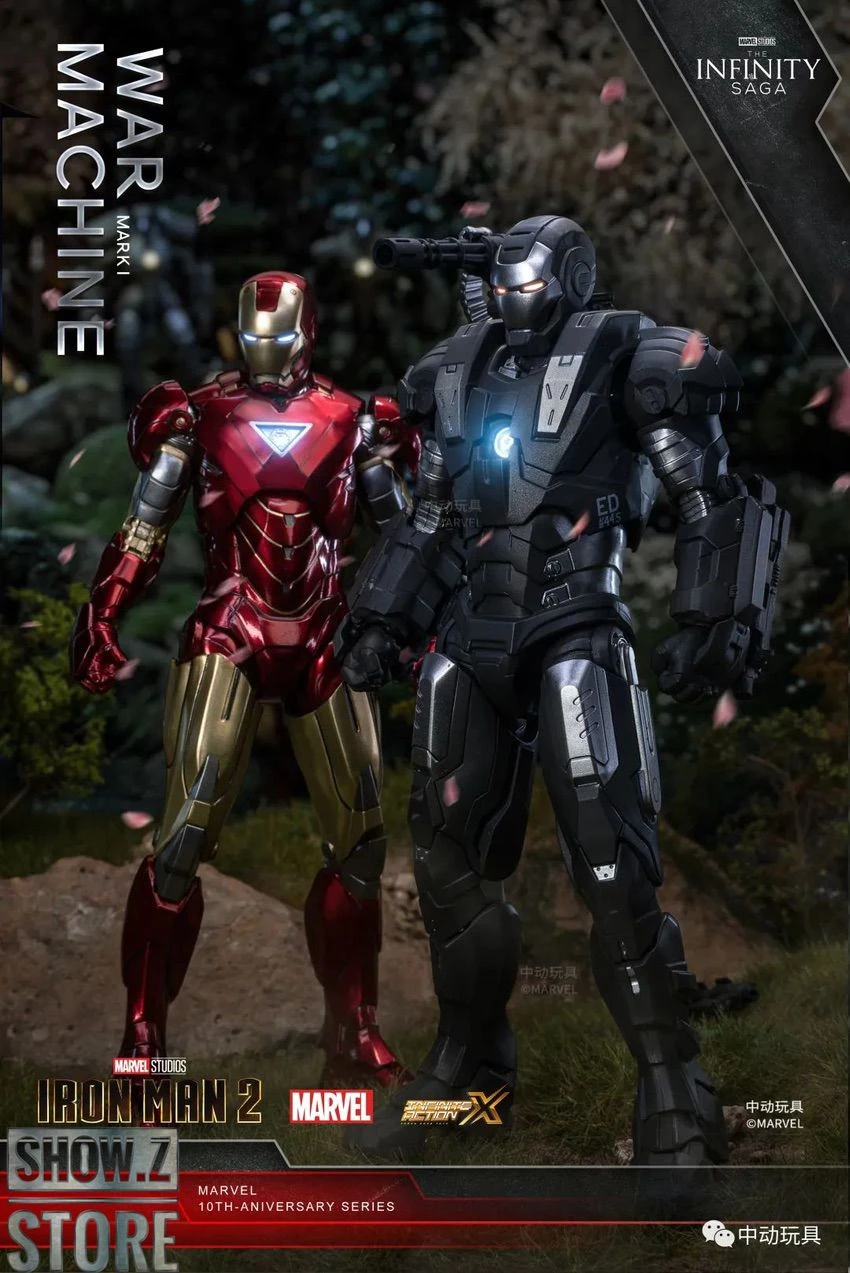 ZT Toys Marvel Licensed 1/10 Iron Man War Machine Armor Mark 1 20 ZT Toys Marvel Licensed 1/10 Iron Man War Machine Armor Mark 1 - Image 18