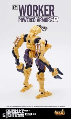 Forging Soul 1/60 AGS-30 Powered Armor Series Worker Priest Yellow Version -Toy Machine Store 6eea489d97