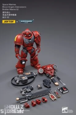 JoyToy Source 1/18 Warhammer 40K Blood Angels Intercessors Brother Marine 02 15 JoyToy Source 1/18 Warhammer 40K Blood Angels Intercessors Brother Marine 02 -Toy Machine Store 708f55fb8e