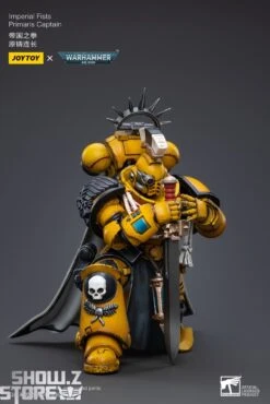 JoyToy Source 1/18 Warhammer 40K Imperial Fists Primaris Captain -Toy Machine Store 713642e3e9