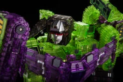 Toyworld TW-C07C Constructor Devastator Clear Version Full Set Of 6 Figures TW-07C Clear Constructor -Toy Machine Store 726937a43c