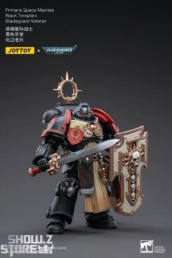 JoyToy Source 1/18 Warhammer 40K Black Templars Bladeguard Veteran -Toy Machine Store 730193599a