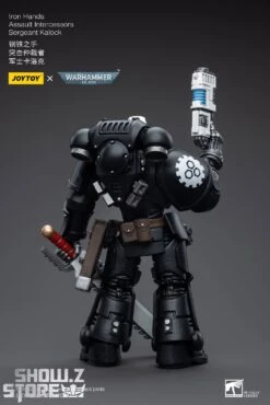 JoyToy Source 1/18 Warhammer 40K Iron Hands Intercessors Sergeant Kalock 15 JoyToy Source 1/18 Warhammer 40K Iron Hands Intercessors Sergeant Kalock -Toy Machine Store 73d180d5ef