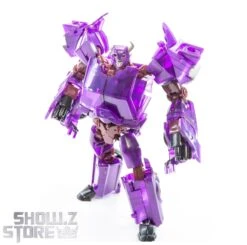 4th Party AC-03B TFP Cliffjumper Transparent Purple Version W/ Crystal Display Base -Toy Machine Store 759dec127c