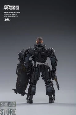 JoyToy Source 1/18 Hardcore Coldplay Skeleton Forces Hell Grim Reaper & Selena Set Of 4 -Toy Machine Store 762258cdff