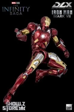 Threezero 1/12 Marvel Studio The Infinity Saga DLX Iron Man Mark 7 -Toy Machine Store 762b41b15f