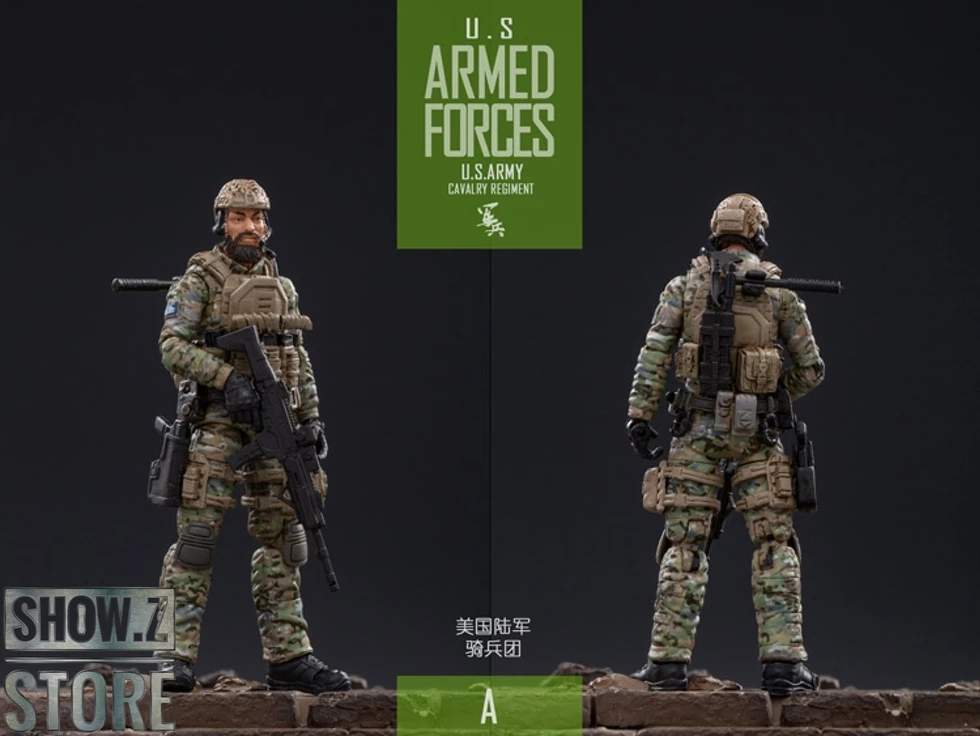 JoyToy Source 1/18 U.S. Army Cavalry Regiment Set Of 5 13 JoyToy Source 1/18 U.S. Army Cavalry Regiment Set Of 5 - Image 11