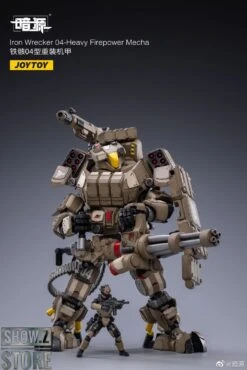 JoyToy Source 1/24 Iron Wrecker 04 Heavy Firepower Mecha W/ Pilot -Toy Machine Store 76bef4c978