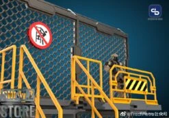 FreshRetro 1/18 1/24 SIB05 Scene In Box Iron Net Base-A Model Kit -Toy Machine Store 76dc26546b