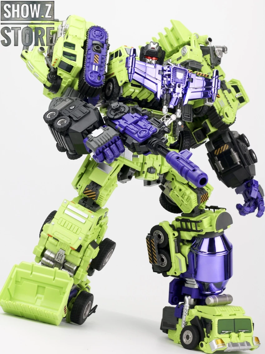 Generation Toy GT-99 Gravity Builder Devastator Metallic Painted Limited Version W/ Upgrade Kit 6 Generation Toy GT-99 Gravity Builder Devastator Metallic Painted Limited Version W/ Upgrade Kit - Image 4