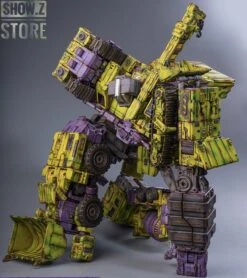 [Express Shipping] ToyWorld TW-C07G Constructor Devastator Old Green Battle Damage Version Set Of 6 -Toy Machine Store 7826462e6c