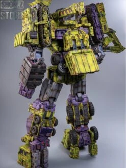 [Express Shipping] ToyWorld TW-C07G Constructor Devastator Old Green Battle Damage Version Set Of 6 -Toy Machine Store 79ec917715