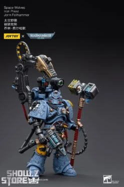 JoyToy Source 1/18 Warhammer 40k Space Wolves Iron Priest Jorin Fellhammer -Toy Machine Store 7b026c29c3