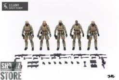 JoyToy Source 1/18 U.S. Army Cavalry Regiment Set Of 5 16 JoyToy Source 1/18 U.S. Army Cavalry Regiment Set Of 5 -Toy Machine Store 7b22205032