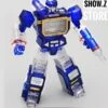 Mech Planet Hot Soldiers HS03H Mini Soundwave Clear Version