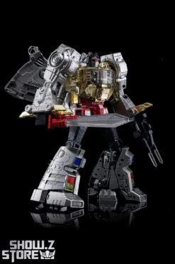 4th Party MP-08 King Grimlock Reximus Prime Oversized Stainless Steel Color Version -Toy Machine Store 81a5e4ea67