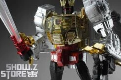 [Parts Not Working][Israel Buyer Only] 4th Party MP-08 MP08 King Grimlock Reximus Prime Oversized Metallic Version -Toy Machine Store 82300d6599